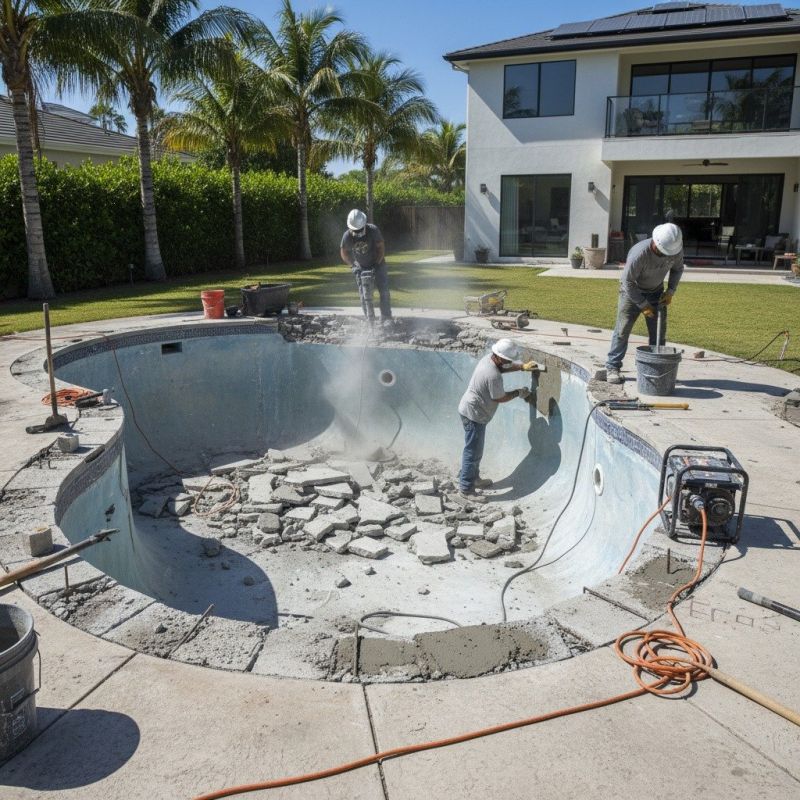 Contact About Concrete Pool Repair