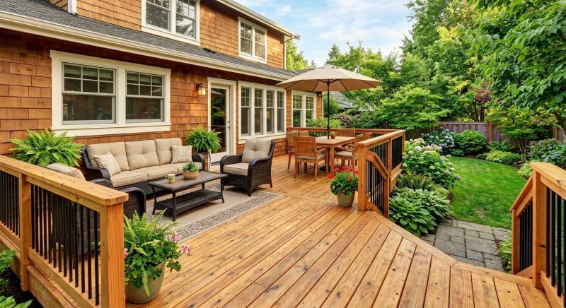 Wooden Patio Installation in Boston, MA