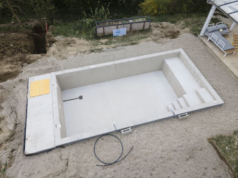 Pool Repair in Progress